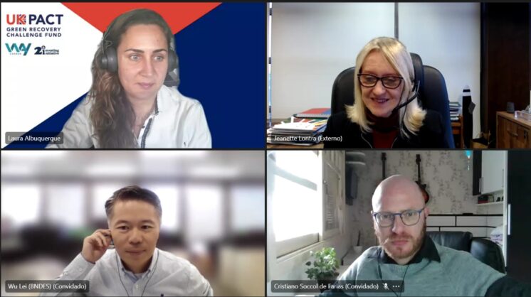 ABDE participa de evento com pautas climáticas realizado pelo Governo Britânico