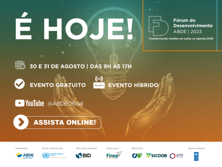 Confira a programação completa do primeiro dia do Fórum do Desenvolvimento 2023