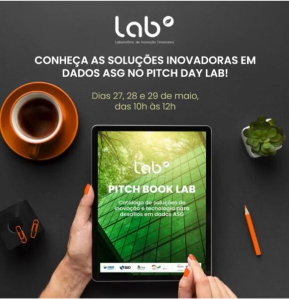 Laboratório de Inovação Financeira (LAB) promove evento virtual gratuito de apresentações de plataformas voltadas para dados ASG